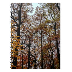 Bruine bomen notitieboek