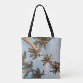 Bruine boom tote bag (Achterkant)