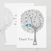 bruine boomblauw laarzen mod bruiloft bedankt (Voorkant / Achterkant)