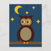 Bruine boomkorren briefkaart (Voorkant)