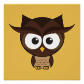 Bruine boomkorren perfect poster (Voorkant)