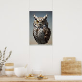 Bruine boomkorren poster (Keuken)