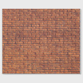 Bruine boomstam cadeaupapier (Vlak)