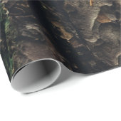 Bruine boomstam cadeaupapier (Rol Hoek)