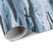 Bruine boomstam in close-up fotografie cadeaupapier (Rol Hoek)