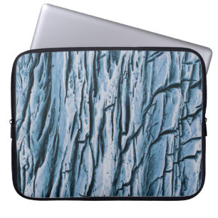 Bruine boomstam in close-up fotografie laptop sleeve