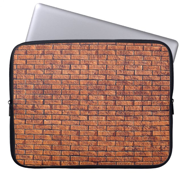 Bruine boomstam laptop sleeve (Voorkant)