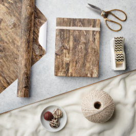 Bruine Boomstam Natuur Textuur Uitzicht Patroon Cadeaupapier