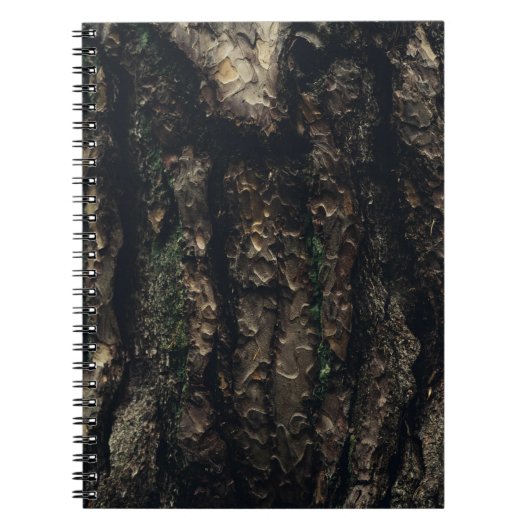 Bruine boomstam notitieboek (Voorkant)