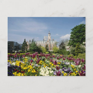 Bruine botanische tuinen, Funchal, Madeira-bloemen Briefkaart