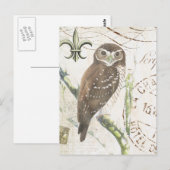  bruine briefkaart (Voorkant / Achterkant)