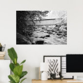 Bruine brug poster (Thuiskantoor)