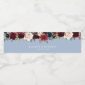 bruine bruinbruine bruinbruine bruidegans waterfles etiket (Enkel label)