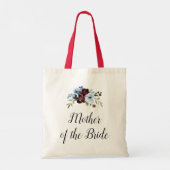 bruine bruine bruidsmoeder van de bruid tote bag (Achterkant)