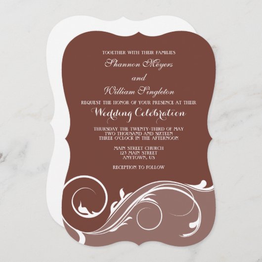 Bruine bruine bruine bruine bruinbruine bruinbruin kaart (Voorkant / Achterkant)