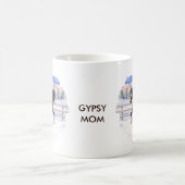 Bruine bruine bypsy verkenner in sneeuw koffiemok (Center)