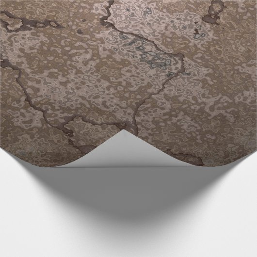 Bruine bruine eieren in de kraak cadeaupapier (Hoek)