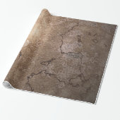 Bruine bruine eieren in de kraak cadeaupapier (Uitgerold)