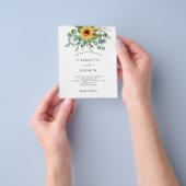 Bruine bruinkoolbrij flyer (Hand)