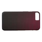 Bruine bruinkoolvezel gepatterd Case-Mate iPhone case (Achterkant (Horizontaal))