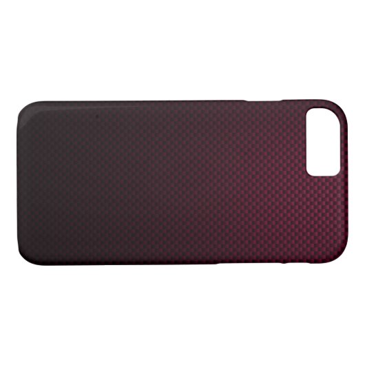 Bruine bruinkoolvezel gepatterd Case-Mate iPhone case (Achterkant (Horizontaal))