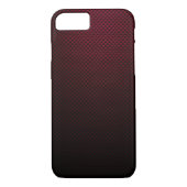 Bruine bruinkoolvezel gepatterd Case-Mate iPhone case (Achterkant)