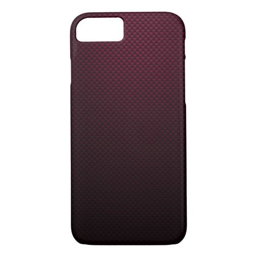 Bruine bruinkoolvezel gepatterd Case-Mate iPhone case (Achterkant)