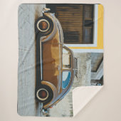 BRUINE BUG SHERPA DEKEN (Voorkant)