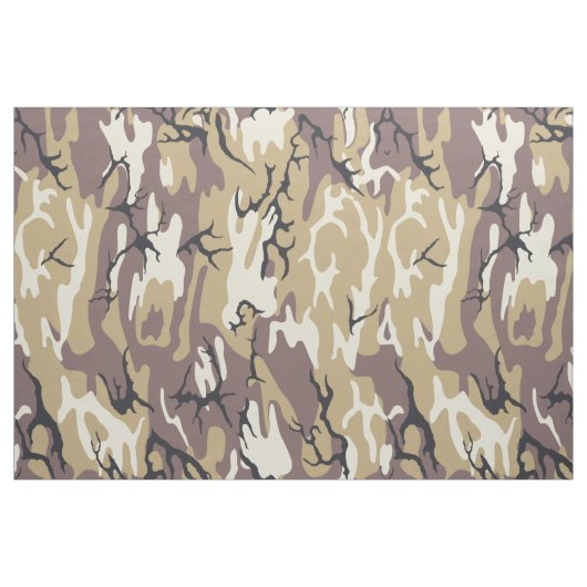 Bruine Camo Stof (Fat Quarter)