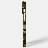 Bruine Camouflage Gepersonaliseerd Case-Mate iPhone Case (Achterkant / Links)