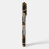 Bruine Camouflage Gepersonaliseerd Case-Mate iPhone Case (Achterkant / Rechts)