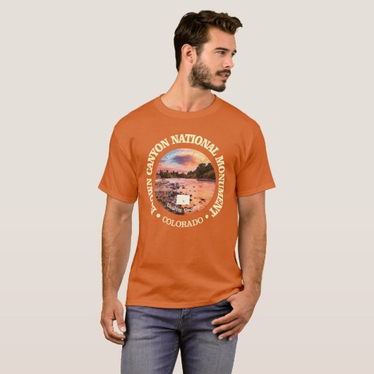 Bruine Canyon (NM) T-shirt (Voorkant volledig)