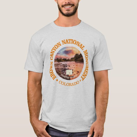 Bruine Canyon (NM) T-shirt (Voorkant)