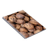 Bruine cashewnoten notitieboek (Rechterzijde)