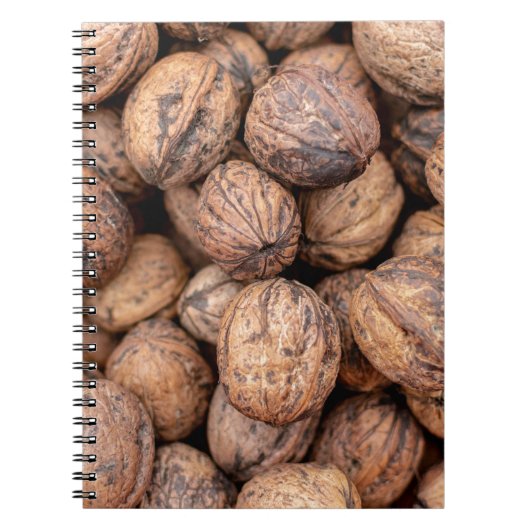 Bruine cashewnoten notitieboek (Voorkant)