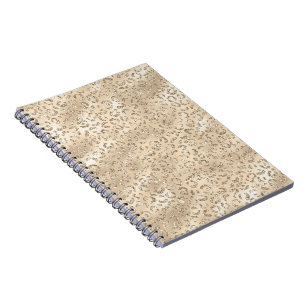 Bruine Cheeta Luipaard Vel Print Patroon Dier Notitieboek