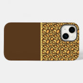 Bruine Cheetah-printtas Case-Mate iPhone Case (Achterkant (horizontaal))