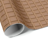 Bruine chocoladeklaver cadeaupapier (Rol Hoek)