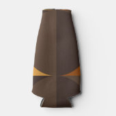 Bruine cirkels flesjeskoeler (Voorkant)