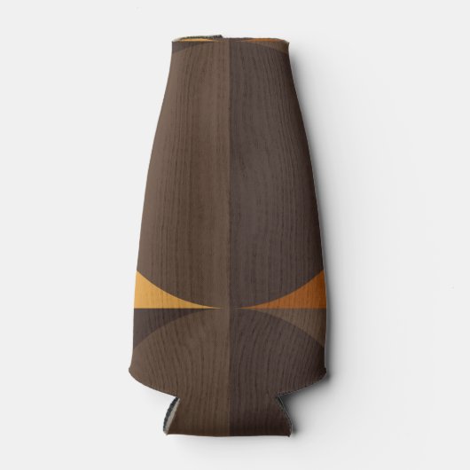 Bruine cirkels flesjeskoeler (Voorkant)