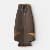 Bruine cirkels flesjeskoeler (Achterkant)