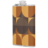 Bruine cirkels heupfles (Links)