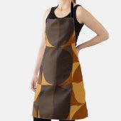 Bruine cirkels schort (Insitu)