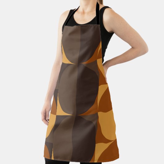 Bruine cirkels schort (Insitu)