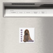 Bruine Cocker Spaniel Moeder 4 - Magneet (Insitu (Vaatwasser))