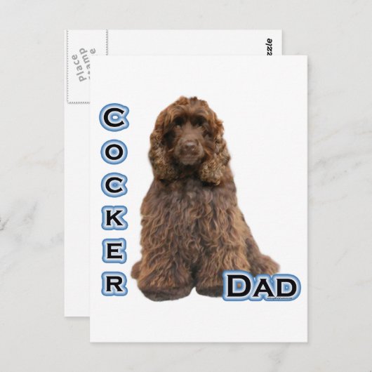 Bruine Cocker Spaniel Pa 4 Briefkaart (Voorkant / Achterkant)