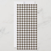 Bruine combinatie houndstooth van Shirley Taylor (Achterkant)