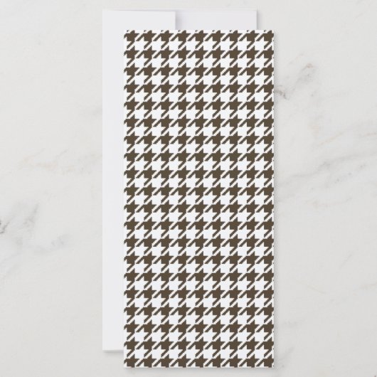 Bruine combinatie houndstooth van Shirley Taylor (Voorkant)