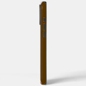 Bruine combo hoesje, Apple iPhone 16 Pro, Nauwelij Case-Mate iPhone Case (Achterkant / Links)