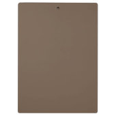 Bruine controleurs klembord (Achterkant)